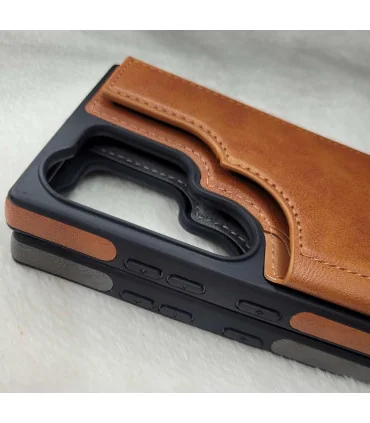 قاب چرمی s23 ultra جا کارتی LITOLIDO