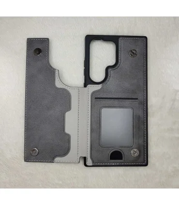 قاب چرمی s23 ultra جا کارتی LITOLIDO