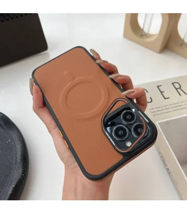 قاب چرمی ایفون 13 پرو مگ سیف viva madrid