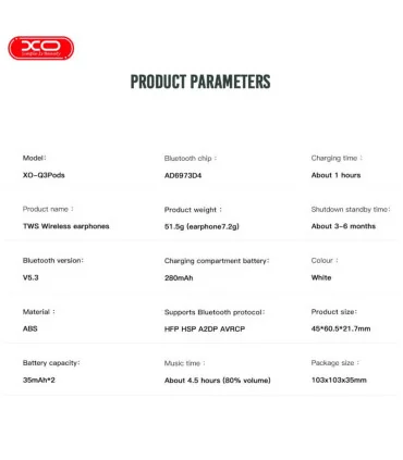 ایرپاد پرو اورجینال xo q3 pods