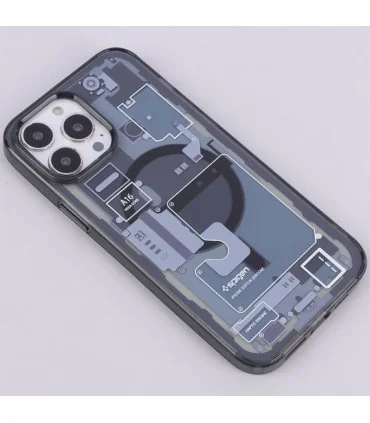 قاب اسپیگن ایفون 16 پرو مگ سیف ultra hibrid