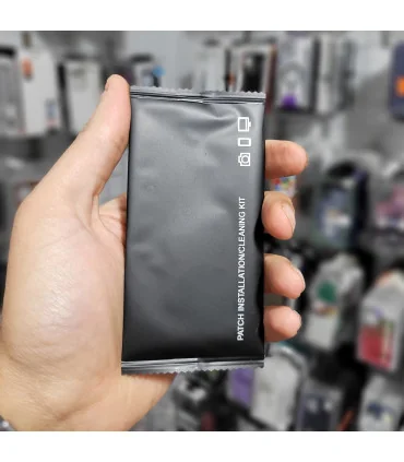 گلس پرایویسی ایفون 16 پرو با برچسب پشت گوشی silicon plus