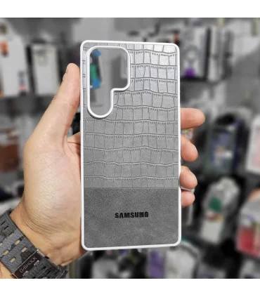قاب چرم s25 ultra پشت سخت creative