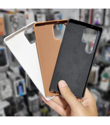 قاب چرم s25 ultra پشت سخت creative