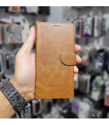 کیف چرمی s25 ultra درجه یک جا کارتی مگنتی MNC