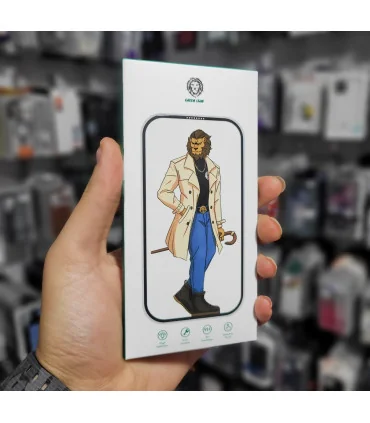 پک قاب و گلس ایفون 13 پرومکس گرین لاین محافظ لنز دار ظریف