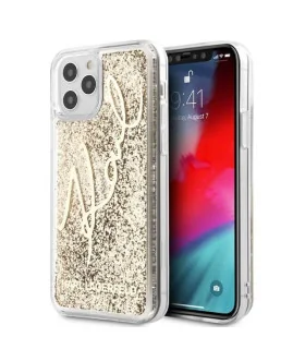 قاب کارل ایفون 12 / 12 پرو اکواریومی طلایی طرح چهار cg mobile