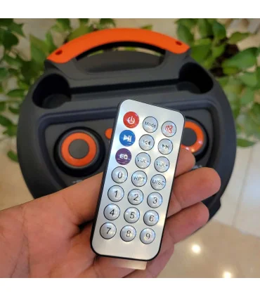 اسپیکر بلوتوثی قابل حمل مدل ZQS‑6301 با میکروفن بی‌سیم