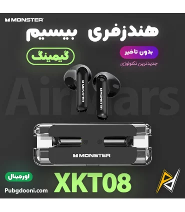 هندزفری بی سیم گیمینگ اورجینال مانستر xkt08