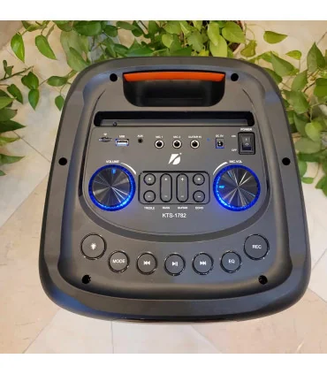 اسپیکر چمدانی حرفه ایی kts 1782 بیس قوی