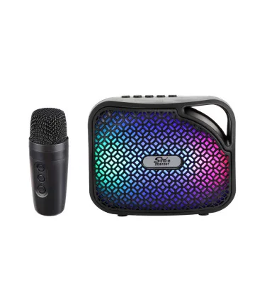 اسپیکر بلوتوثی با میکروفون بی سیم شارژی zqs 1337