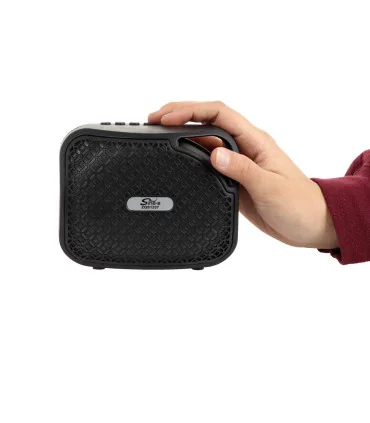 اسپیکر بلوتوثی با میکروفون بی سیم شارژی zqs 1337