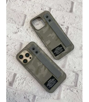 قاب کجسا ایفون 11 چرم پارچه ایی milstd