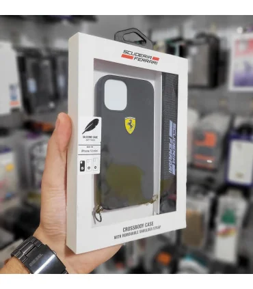 قاب فراری ایفون 12 مینی سیلیکونی بندار cg mobile