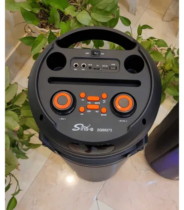 اسپیکرچمدانی بلوتوثی قابل حمل zqs 8273
