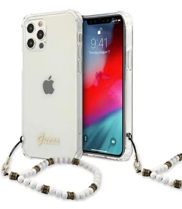 قاب ایفون 12 پرومکس گس شفاف guess cg mobile