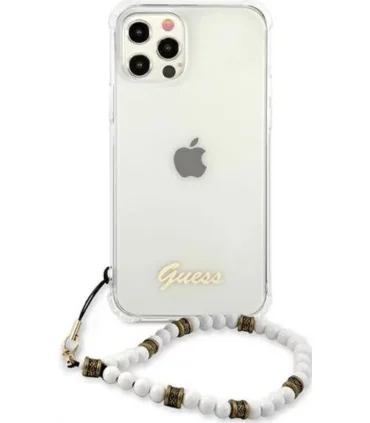 قاب ایفون 12 پرومکس گس شفاف guess cg mobile