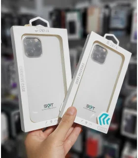 قاب ایفون 12 پرومکس ژله ایی شفاف devia