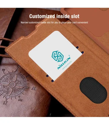 کیف چرمی s23 ultra اورجینال nillkin