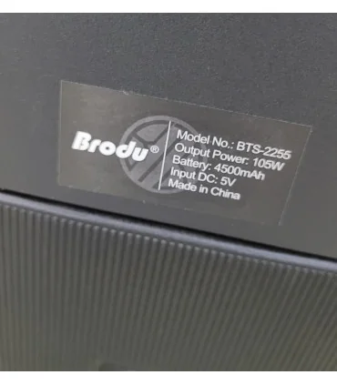 اسپیکر بلوتوثی قابل حمل bts 2255 نسخه 105 واتی