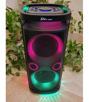 اسپیکر بلوتوثی چمدانی حرفه ایی zqs 8249