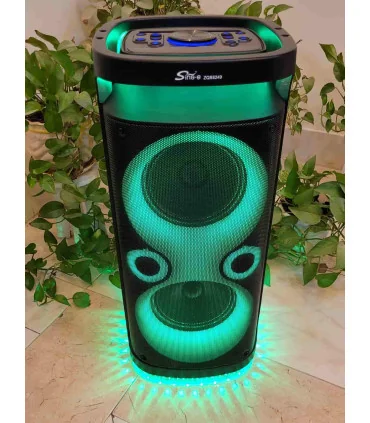 اسپیکر بلوتوثی چمدانی حرفه ایی zqs 8249