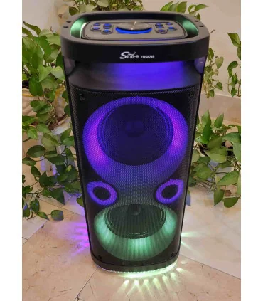 اسپیکر بلوتوثی چمدانی حرفه ایی zqs 8249