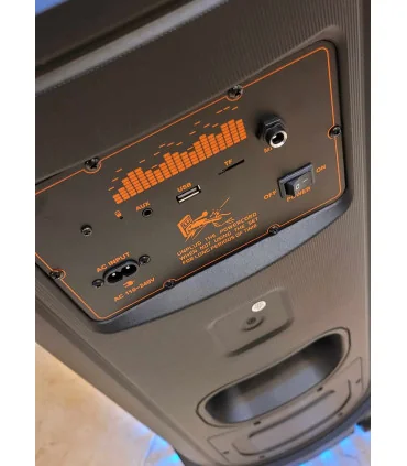 اسپیکر بلوتوثی چمدانی حرفه ایی zqs 8249