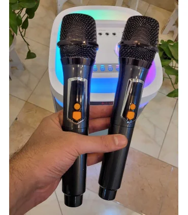 اسپیکر بلوتوثی سوپر بیس سفید bts 2407