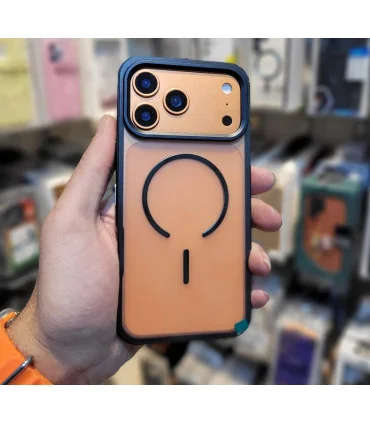 قاب فلزی ایفون 17 پرومکس 2 تیکه مات q series