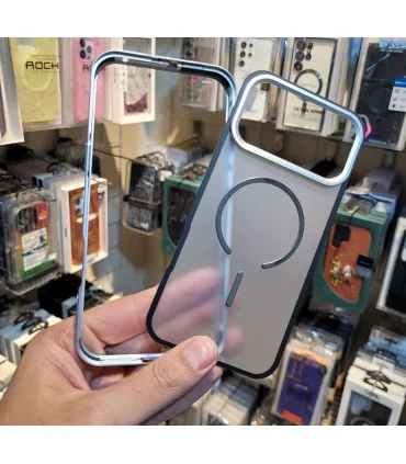 قاب فلزی ایفون 17 پرومکس 2 تیکه مات q series