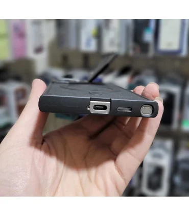 قاب s24 ultra جیر کربنی محافظ لنز تمام فلز q series