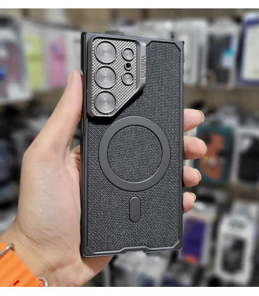 قاب s25 ultra جیر کربنی سخت محافظ لنز تمام فلز q series