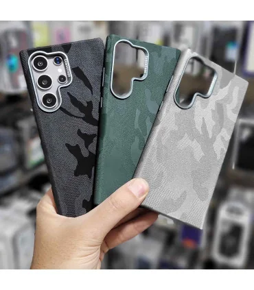 قاب s24 ultra جیر سخت لنز فلزی q series