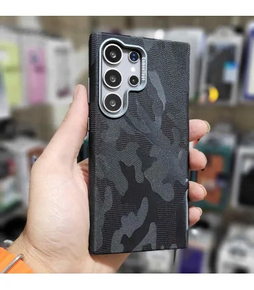 قاب s24 ultra جیر سخت لنز فلزی q series