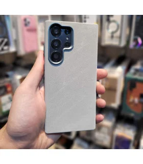 قاب s23 ultra پارچه ایی + محافظ لنز رینگی ست creative