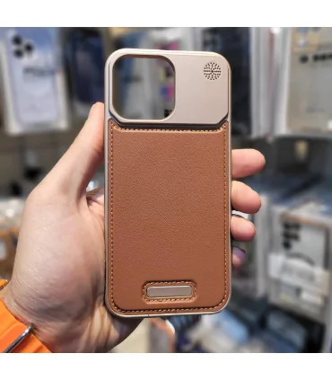 قاب ایفون 16 پرومکس جیر کربنی + محافظ لنز رینگی q series