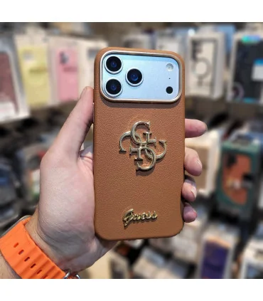 قاب آیفون 17 پرو چرمی گس guess