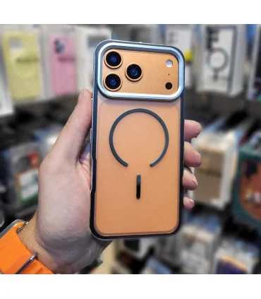 قاب آیفون 17 پرو فلزی دو تیکه q series