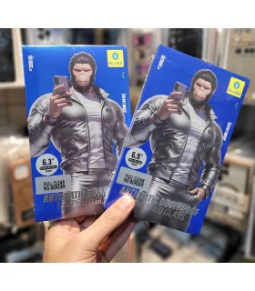 گلس ایفون 17 پرو / 17 نرمال / 16 پرو بدون حاشیه بلو blue