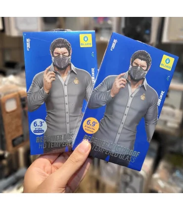 گلس ایفون 16 / 17 pro max بلو مانکی ضد الودگی