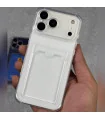 قاب ایفون 16 پرومکس pro max شفاف جا کارتی tpu