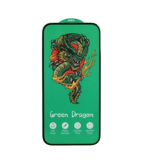گلس ایفون 16 / 15 نرمال green dragon