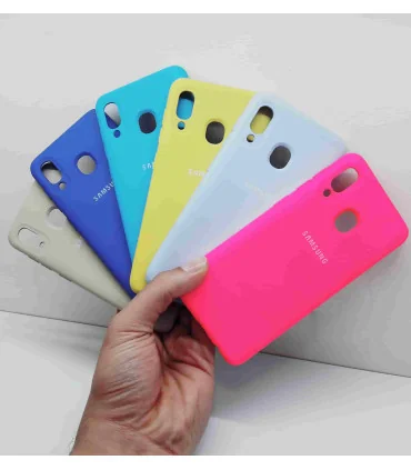 قاب سیلیکونی سامسونگ مدل silicon galaxy A20/A30