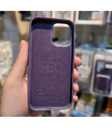 قاب ایفون 16 نرمال چرم کربنی اورجینال hdc
