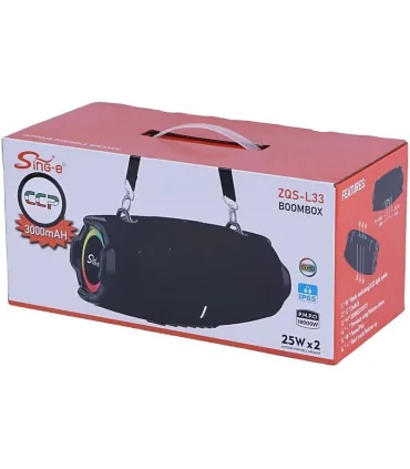 اسپیکر بلوتوثی boom box zqs L33