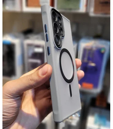 قاب s24 ultra مات مگ سیف فلزی اورجینال uniqe