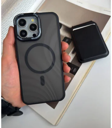 قاب ایفون 16 پرو مات مگ سیف camera protection