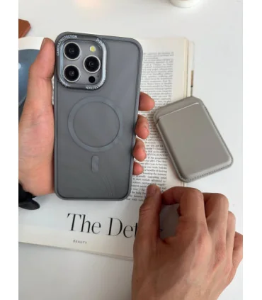 قاب ایفون 16 پرو مات مگ سیف camera protection