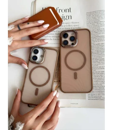 قاب ایفون 13 پرومکس مات مگ سیف camera protection